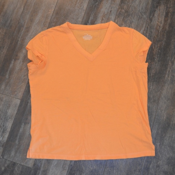 Sleep Sense Orange Lounge Shirt - Picture 2 of 5